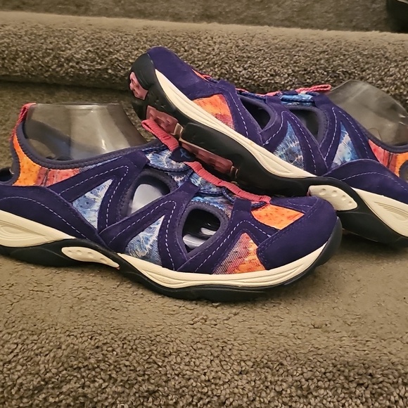 esay spirit Shoes - L Easy Spirit Earthen women's walking shoe Navy Tie Dye Sz10WW